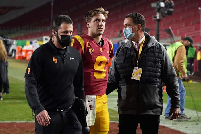 If Kedon Slovis can bounce back from his shoulder injury, he can be an early starter in the league. 